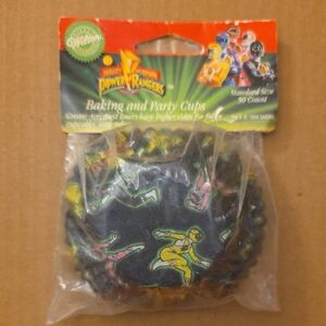 Wilton Power Rangers Baking and Party Cups - Black and Yellow